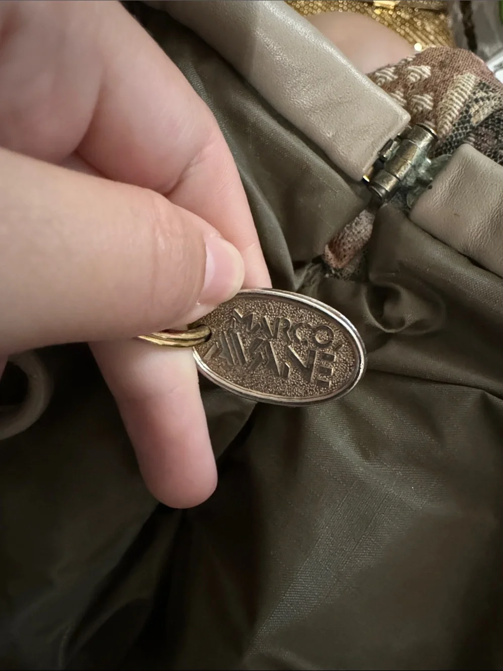 Vintage tapestry purse